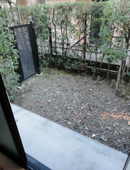 アルカナール東陽のバルコニー