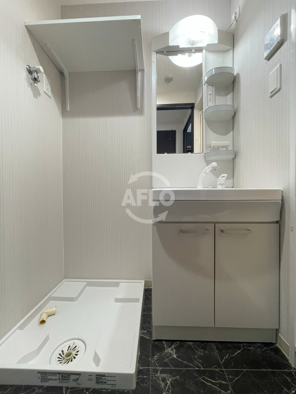 べラジオ阿倍野の洗面所|べラジオ阿倍野　洗面所