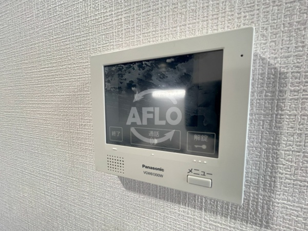 べラジオ阿倍野のセキュリティ|べラジオ阿倍野　モニター付きインターホン