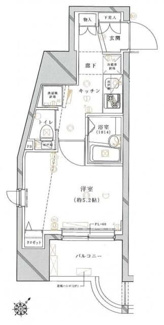 【間取り】 | クレイシア旗の台 | クレイシア旗の台