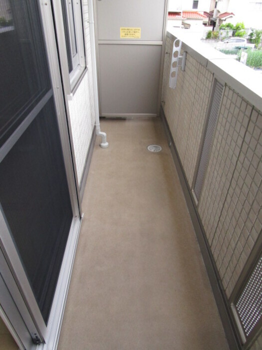 クリークパレスのバルコニー