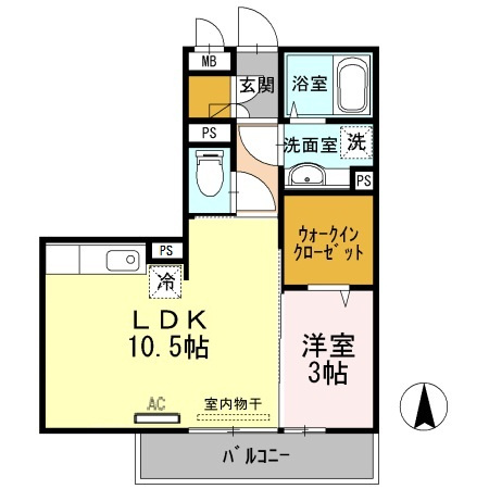 クリークパレスの間取り