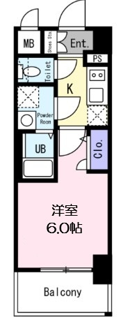 【間取り】 | エスリード弁天町ルシェンテ