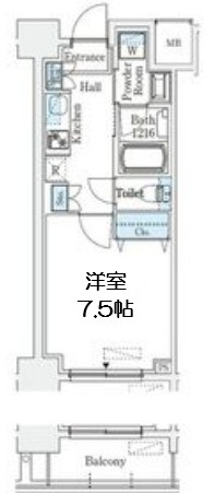 【間取り】 | 京町堀ビューアパートメント