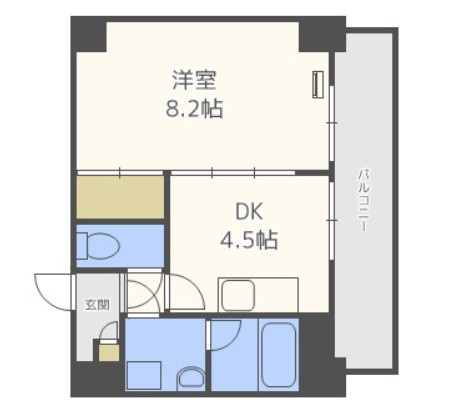 【間取り】 | アーバンステージ安堂寺Ⅰ