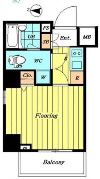 ヴァレッシア代田橋シティの間取り