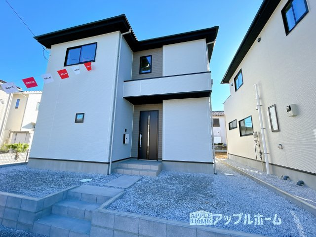 【新築住宅】比企郡嵐山町 15期の外観|周辺環境にも恵まれた好立地☆日当たり良好×子育てしやすい環境です！いつでもお気軽にお問合せOKです！TEL「0120-466263」