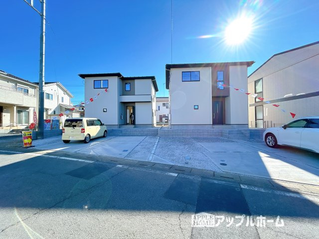 【新築住宅】比企郡嵐山町 15期の前面道路含む現地写真|資料請求、お電話でのお問合せ、いつでも丁寧に対応させていただきます！不動産業界のプロフェッショナルが集う弊社にぜひ一度ご相談ください！