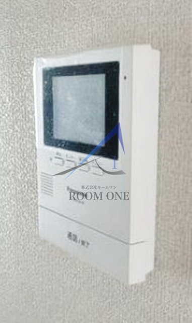 ＡＫハイツのセキュリティ|モニター付きインターホンです。