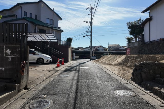 【前面道路含む現地写真】 | 【土地】福岡市南区柳河内2丁目