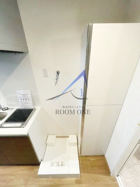 Ｇｌａｎｚ北千住Ⅱの設備|洗濯機置き場です。