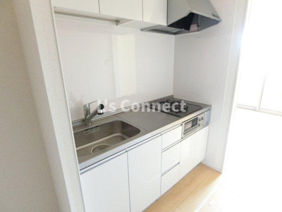 【キッチン】 | ピーフォー | ２口ガスコンロのシステムキッチン。