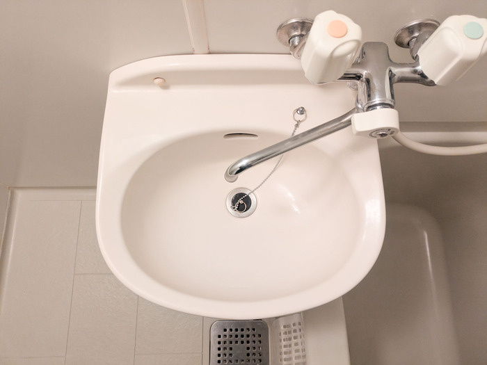 アルト・プエンテの洗面所