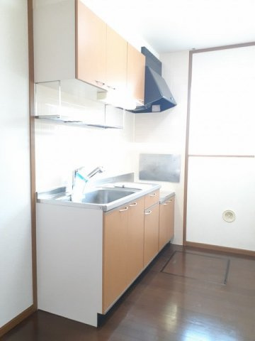 Ｋ・レジデンスⅡのキッチン|お料理しやすいキッチンです