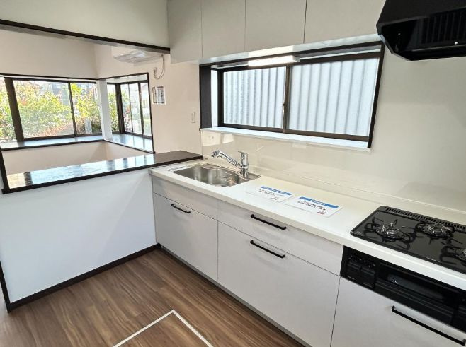 厚木市鳶尾5丁目　中古戸建のキッチン|使いやすいキッチンです