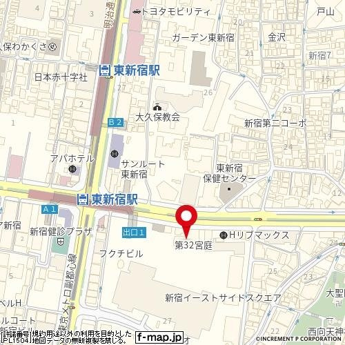 第３２宮庭マンションの地図