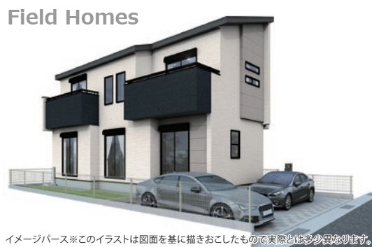 小田原市小八幡3丁目新築戸建て　1号棟の外観|外観イメージ「小田原市小八幡3丁目新築戸建て　1号棟」
