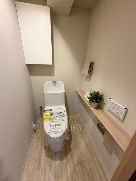 ホーユウパレス高崎並榎のトイレ|温水シャワー洗浄機能付きです。