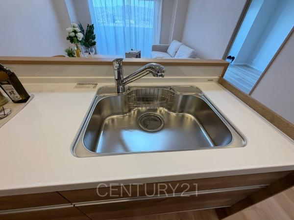 ホーユウパレス高崎並榎のキッチン|浄水器付きです。