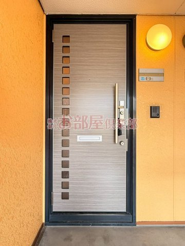 ミーツハオスK B棟の玄関|ゆったりとした玄関です