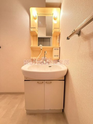 ミーツハオスK B棟の洗面所|使いやすい洗面所です