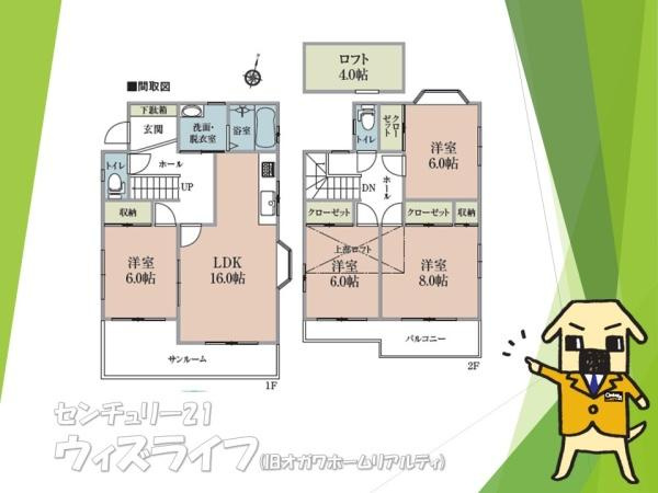 越谷市蒲生２丁目の中古一戸建の画像