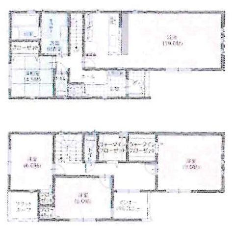 タマタウン西尾中畑小　全3棟・1号棟の間取り|間取り図です