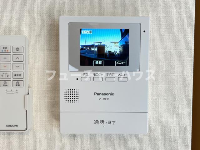 スカイハイムのセキュリティ|カメラ付インターホン