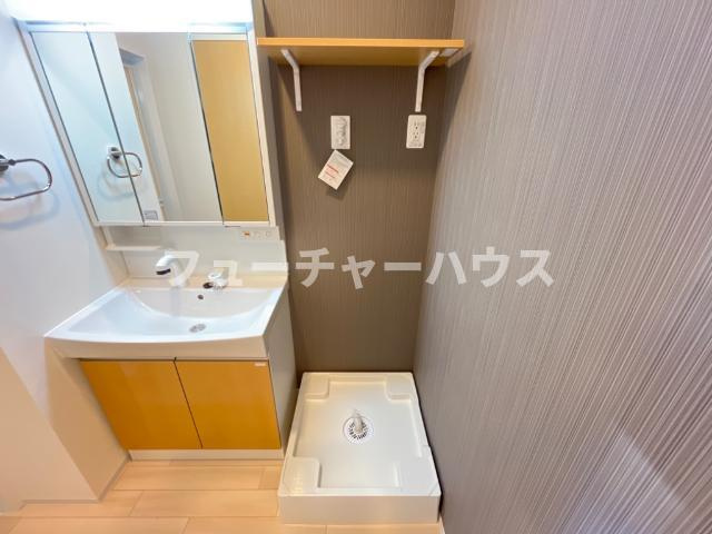 スカイハイムのその他|洗濯機置場