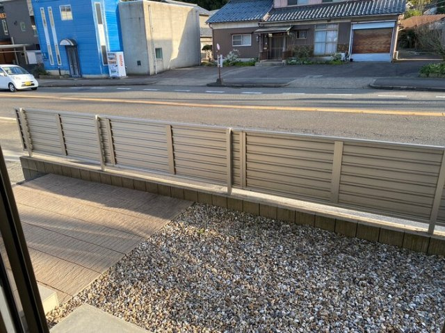 パインシティ福　B棟の庭