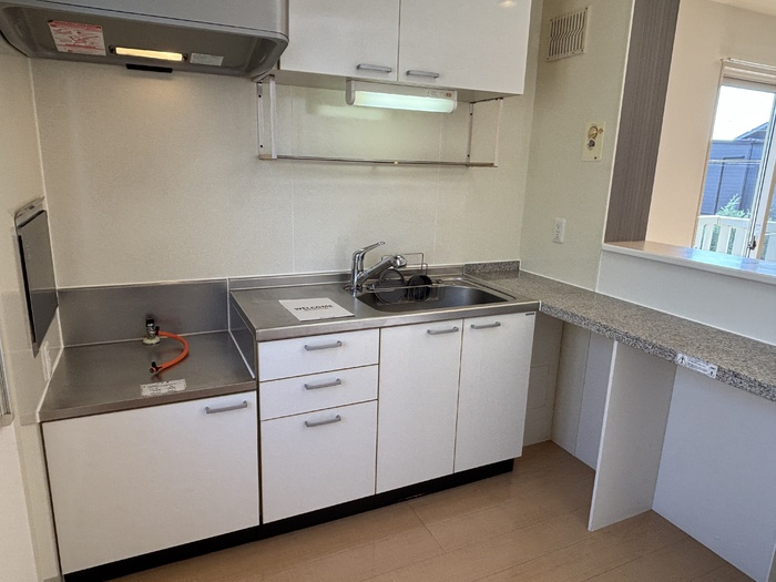 リビングタウン福　B棟のキッチン