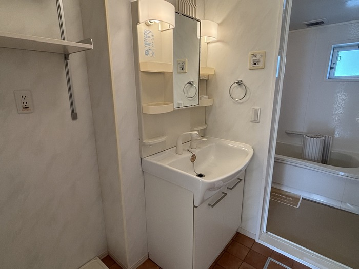 リビングタウン福　B棟の洗面所