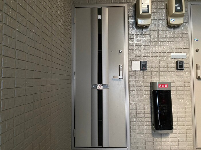 ハイツＲのエントランス