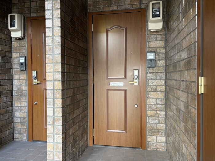 セレッサ花堂　Ａの玄関