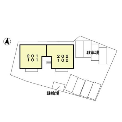 【区画図】 | リーフレットエコーⅡ号館