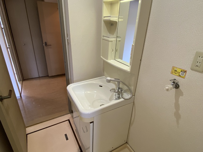 コーポラスITOⅡ　Aの洗面所