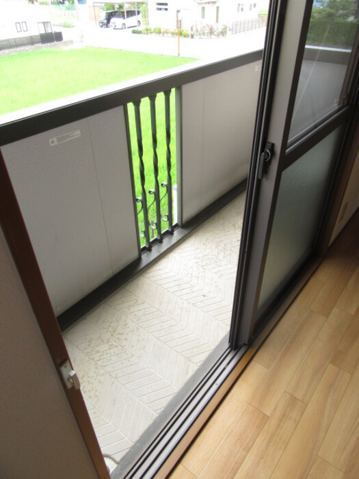 コーポ チェリッシュ　Ｂのバルコニー