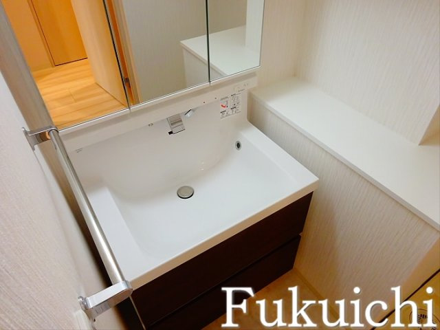 イルミナーレ学大の洗面所