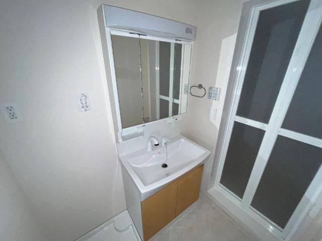 グランドゥール宮前の洗面所|洗髪洗面化粧台