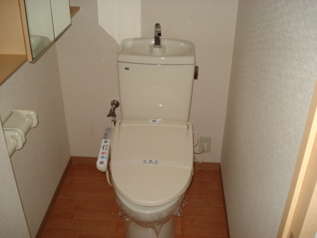 ルーラルⅡのトイレ|シャワー付トイレ