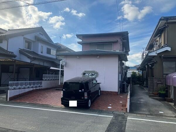 売地　豊川市為当町椎木の前面道路含む現地写真|現地写真