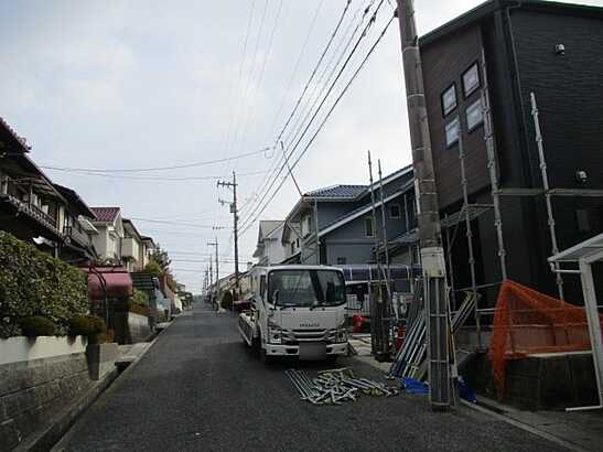 【前面道路含む現地写真】