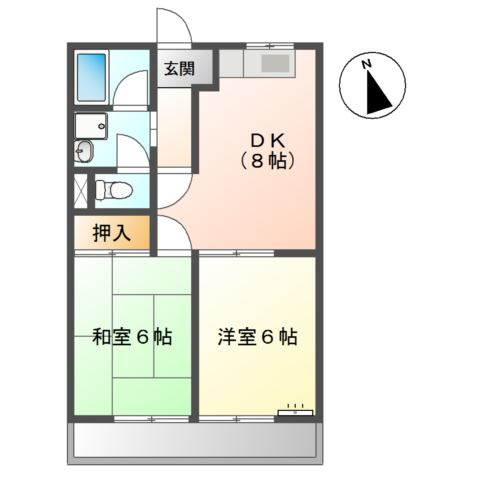 ステージハッピーライフ（ＳＴＡＧＥ　ＨＡＰＰＹ　ＬＩＦＥ）の間取り