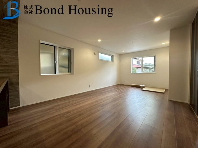 「マリンホーム施工」「乾太くん完備」福吉台 全2棟2号棟の完成予想図