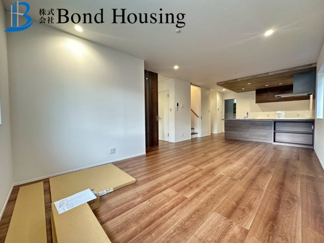 「マリンホーム施工」「乾太くん完備」福吉台 全2棟2号棟の完成予想図