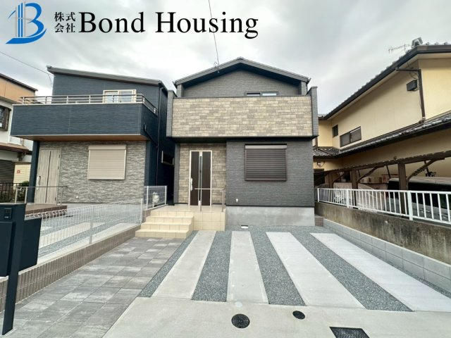 「マリンホーム施工」「乾太くん完備」福吉台 全2棟2号棟の外観