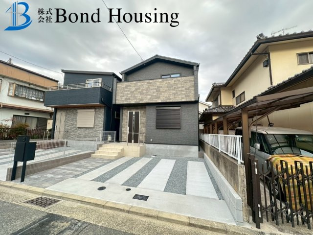 「マリンホーム施工」「乾太くん完備」福吉台 全2棟2号棟の完成予想図