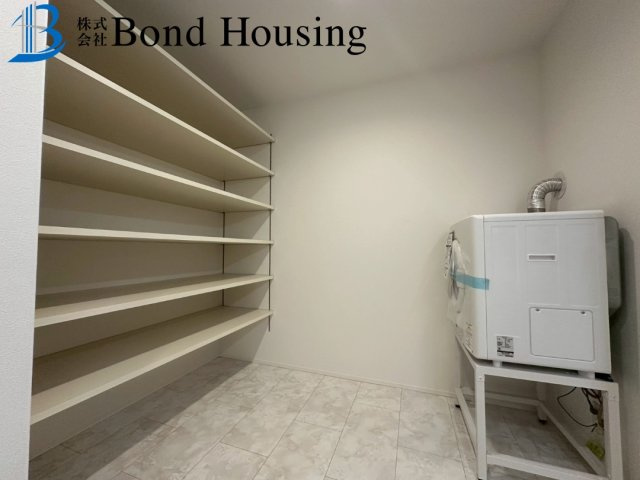 「マリンホーム施工」「乾太くん完備」福吉台 全2棟2号棟の完成予想図