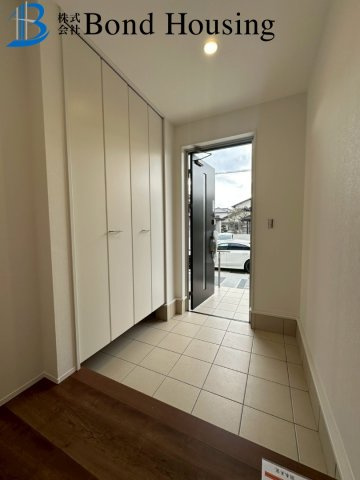 「マリンホーム施工」「乾太くん完備」福吉台 全2棟2号棟の完成予想図