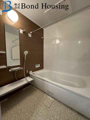 「マリンホーム施工」「乾太くん完備」福吉台 全2棟2号棟の完成予想図